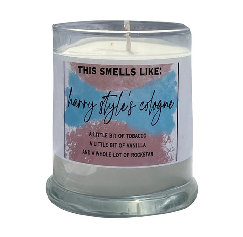 Harry Styles Cologne Candle