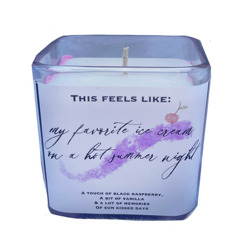 This Feels Like: My Favorite Ice Cream on a Hot Summer Night Candle